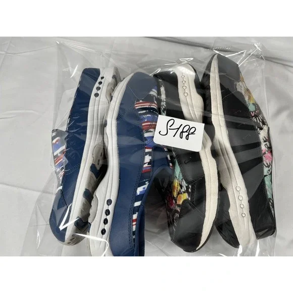 Lot Of 2 Womens Easy Spirit Shoes Size‎ 9WW Slip On Travel Time Comfort Clog - Picture 15 of 15